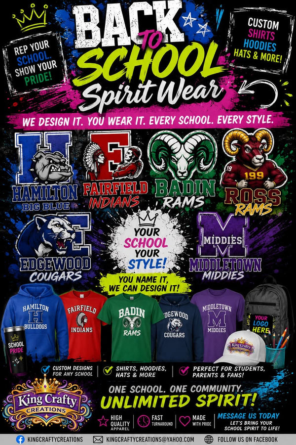 School Spirit Designs