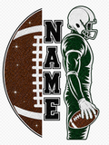 Football player with Name