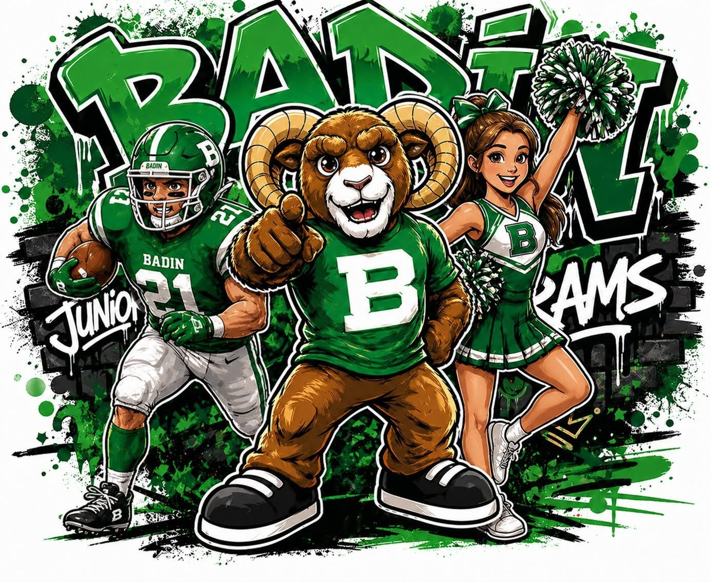 Badin Ram Graphic