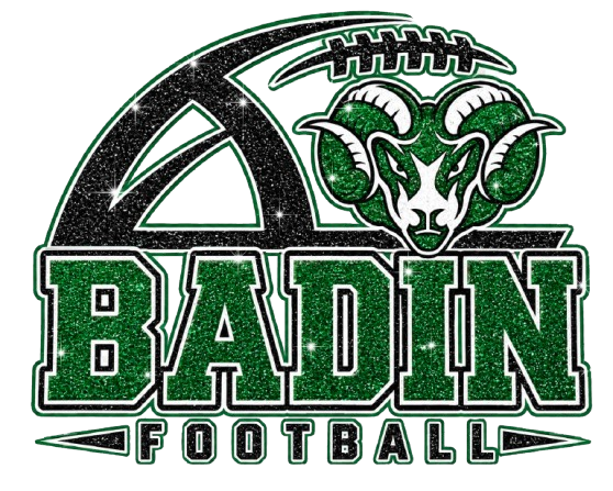 Badin Football Ram - Glitter Appearance