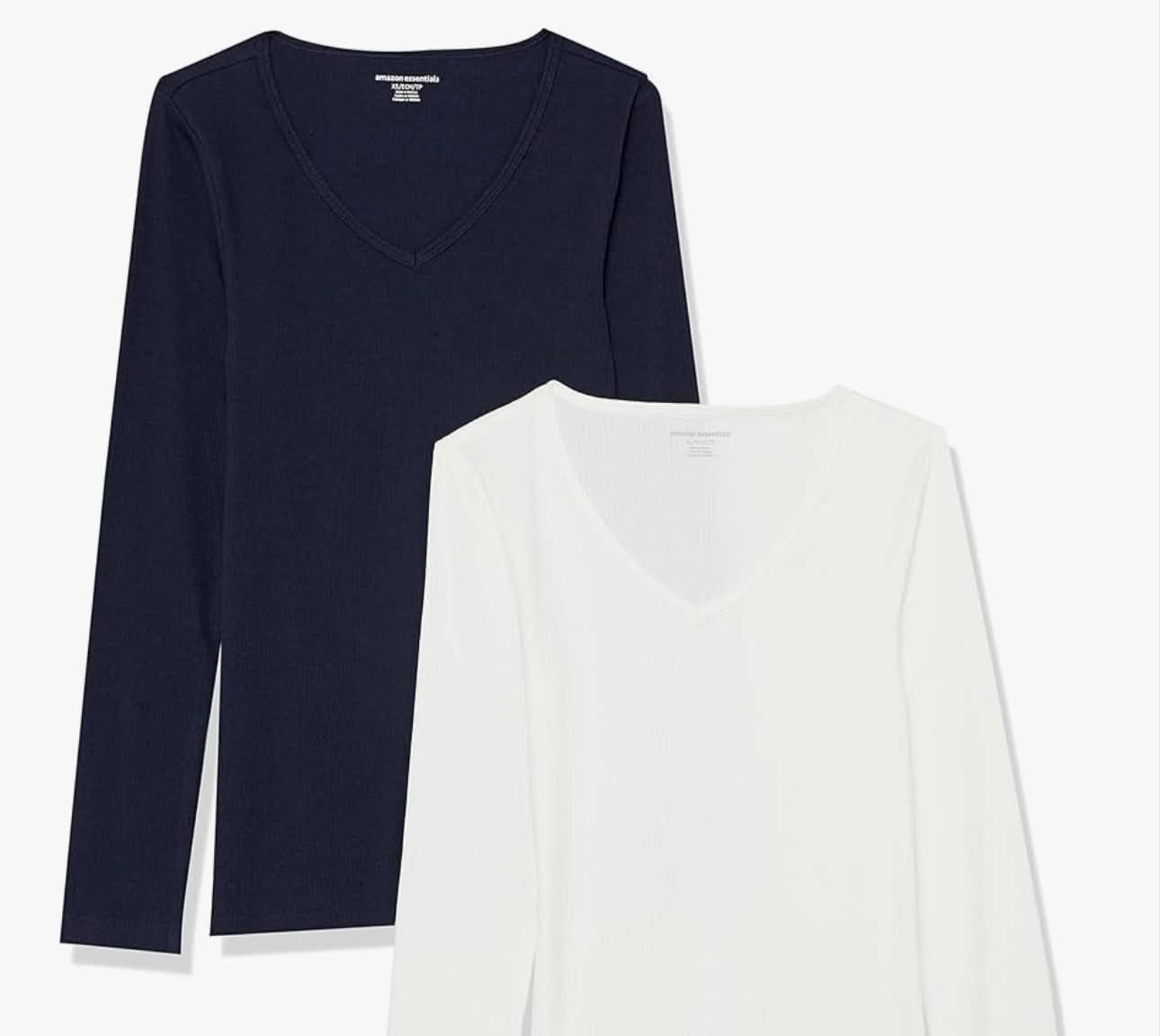 Adult Long Sleeve V-Neck