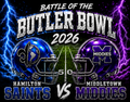 Butler Bowl Saints vs Middies